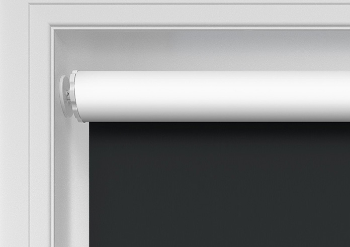 Rimini (Blackout), Black - Twist&Fit Roller Blind - Image 10